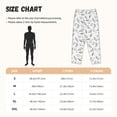 thumbnail image 2 of Salouo Sea Turtle Print Women's Pajama Pants Casual Loose Sweatpants PJs Flowy Pants Drawstring Palazzo for Women Wide Leg Pants Lounge Pajama -X-Large, 2 of 8