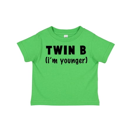 

Inktastic Twin B (i m Younger) Boys or Girls Toddler T-Shirt