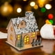 thumbnail image 1 of Adorno navideño de madera LED luminoso • Decoración navideña de escritorio con luces cálidas • Decoración festiva de mesa, 1 of 9