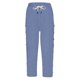 thumbnail image 3 of Ploknplq Joggers for Women,Linen Pants Women,Womens Summer Pants,Pants Striped Side Elastic Waist Straight Leg Three Quarter Pants Belt Cuff,Wide Leg Linen Pants for Women,Striped Pants Blue XL, 3 of 8
