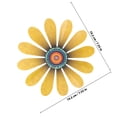 thumbnail image 2 of UPOUART Adorno De Pared En Hierro Con Ideal Para De Jardín Y Patio, 2 of 7