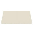 thumbnail image 2 of Awntech 6.375 ft Dallas Retro Fixed Awning Acrylic Fabric, Linen, 2 of 2