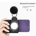 thumbnail image 2 of Tholdsy Cámara de luz de relleno compatible con Bluetooth portátil, luces de relleno de teléfono antivibración, soporte de transmisión en Accesorios de cámara y óptica, 2 of 6