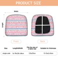 thumbnail image 3 of Pioneer Flower Seat Covers for Dining Room Chairs Set Of 6,Stretch Printed Washable Chair Seat Cover with Elastic Ties and Button,Removable Waterproof Couch Cushion Covers, 3 of 6