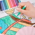 thumbnail image 4 of Art Markers Pens for Adult Coloring Books, Coloring Washable Markers Set, 8 Colors Marker Pen for Note taking Planner Hand Lettering Drawing Journaling, 4 of 8