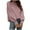 Pink, variant on UAMVSH Sweater for Women Turtleneck Oversized Long Sleeve Knitted Pullover Trendy Fall Winter Basic Sweater Top