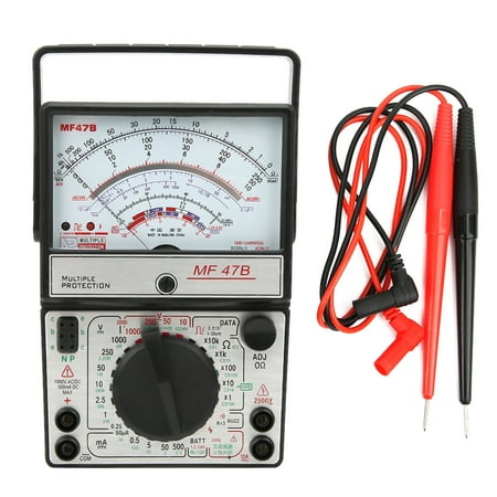 Multimeter, Rx1-Rx10K Resistance Self-fusing Protection Battery ...