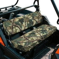 Yuyamidu Green Camo Hunting UTV Seat Covers with Elastic Edges Non-Slip UTV Bench Seat Cover Compatible with Kawasaki Mule 4010 4x4 Diesel (2009-2013)
