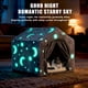 thumbnail image 5 of Casa para Perros de Interior Pelemee con Estrellas Luminiscentes Nocturnas y Armazón Gris, 5 of 7