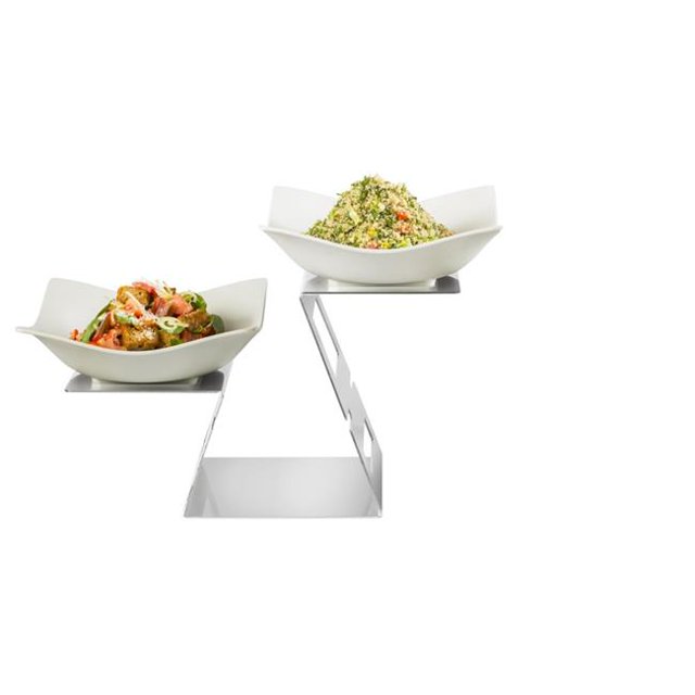 Rosseto SM282 Swan Riset Set with Forme Melamine Bowls