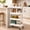 White, variant on BEAUTYPEAK 4-Tier Rolling Utility Cart Metal Storage Organizer with Lockable Casters Mesh Cart, Green