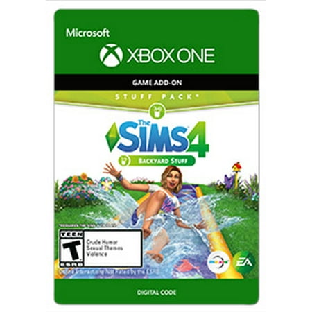The SIMS 4: Backyard Stuff, Electronic Arts, Xbox One, [Digital Download]