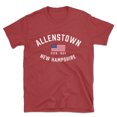 thumbnail image 1 of Allenstown New Hampshire Patriot Men's Cotton T-Shirt, 1 of 1