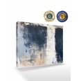 thumbnail image 2 of Navy Blue Grey Wall Art for Living Room, Canvas Picture Wall Decor for Bathroom Bedroom, Modern Abstract Art Rustic Painting Artwork for Office Kitchen Hallway Dining Room Home Decorations 12"x16", 2 of 8