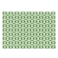 thumbnail image 1 of Green Cutting Board, Circles of Various Tones Shades and Tints of Green Retro Style Geometrical Pattern, Decorative Tempered Glass Cutting and Serving Board, Large Size, Green Cream, by Ambesonne, 1 of 1