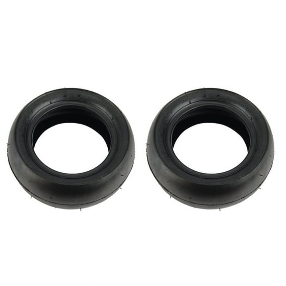 2X Slick Tyre 110/50-6.5 Tubeless Vacuum Tire for 47Cc 49Cc Mini Pocket Bike Motorcycle Accessories
