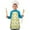 Yellow Lemon Fruit-2, variant on Yellow Lemon Fruit Branches White Pattern Kids Aprons for Girls and Boys,Adjustable Neck Strap Toddler Aprons for Kids Cooking Baking