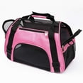 thumbnail image 5 of Pet Carrier Soft-Sided Carriers for Cat Carriers Dog Carrier for Small Medium Cats Dogs Puppies Pet Carrier Airline Approved up to 15 Lbs Cat Dog Pet Travel Carrier (Small, Pink), 5 of 5