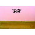 thumbnail image 1 of Custom Decals Class Of 2016 Wall Art Size: 10 X 20 Inches Color: Black, 1 of 1