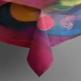 thumbnail image 5 of Colorful Abstract Pattern Square Tablecloth,Waterproof Square Table Cover,Wipeable Spillproof Washable Table Cover for Home Kitchen Party Decor 52"x52"(132x132cm), 5 of 6