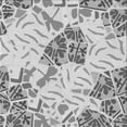 thumbnail image 1 of Ahgly Company Machine Washable Indoor Square Transitional Gray Area Rugs, 4' Square, 1 of 7