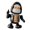 Black, variant on Dancing Halloween Robot Skeleton Toy with Music and LED Eyes, Animated Skeleton Robot for Youngsters for Halloween and Birthday Gifts (Black)