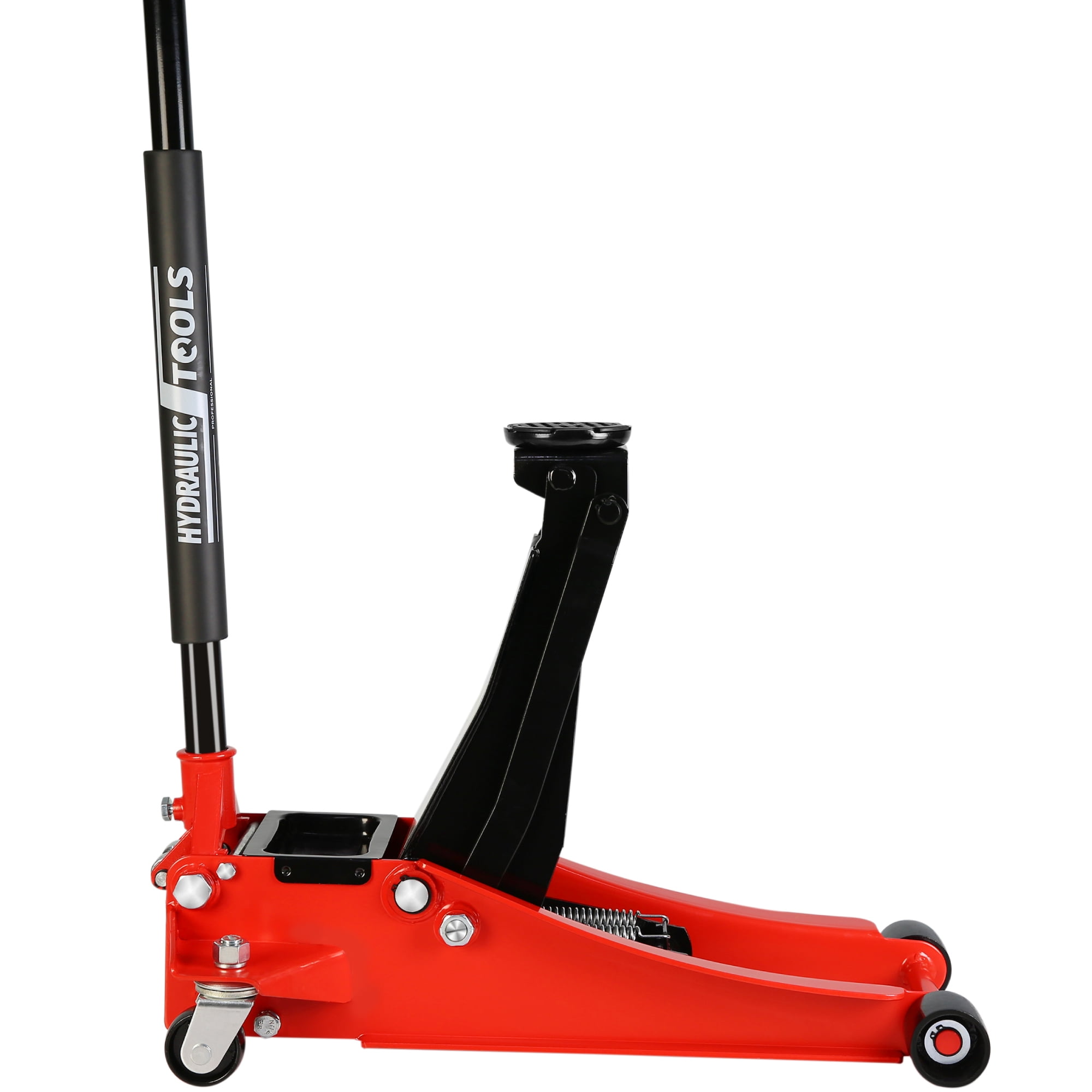 Aukfa Low Profile Floor Jack 3 Ton with Dual Piston Quick Lift Pump,Floor Jack Lifting Range 3.3"-18.5",Red
