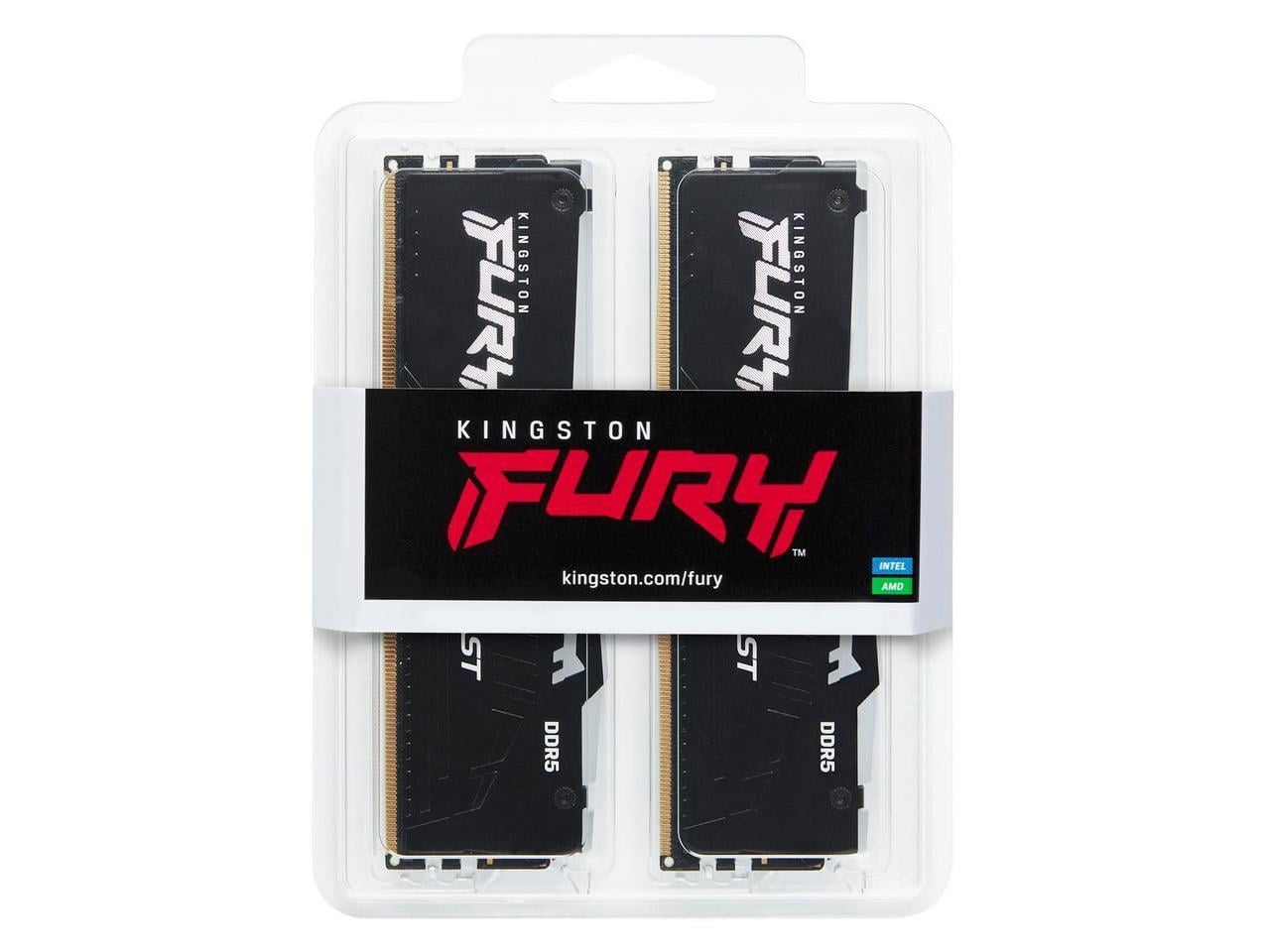 Kingston FURY Beast 64GB (2 x 32GB) 288-Pin PC RAM DDR5 6000