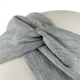 thumbnail image 4 of Claire's Girls Heather Blue and Heather Grey Twisted Fashion Headbands Set, 2-Pack, 4 of 6