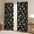 thumbnail image 2 of Feelyou Rustic Farmhouse Floral Blackout Curtains Set of 2 (52x84 Each), Retro French Style Window Curtains, Romantic Garden Flower Curtains and Drapes, Blackout Curtains Bedroom Decor, 2 of 6