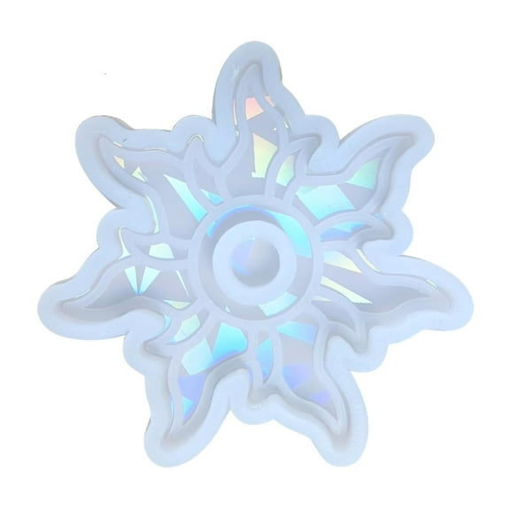 WE-POLUJ Holographic Fingertip Gyro Ornaments Silicone Mold Epoxy Toys Mold Resin Casting Toys Mold Suitable for Diy Crafts