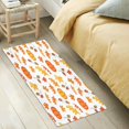 thumbnail image 5 of GZHJMY Autumn Harvest Pumpkin Area Rug, Anti Fatigue Large Floor Mat, Soft Washable Plush Carpet with Non-Slip Rubber Back for Entryway, Bedroom, Sink, Kitchen, Bathroom, 39 x 20 Inch Carpet Runner, 5 of 7