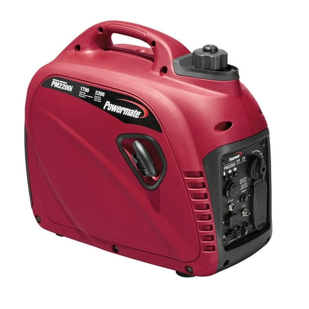 Powermate 2200 Watt Inverter Portable Generator, 50 State/CSA