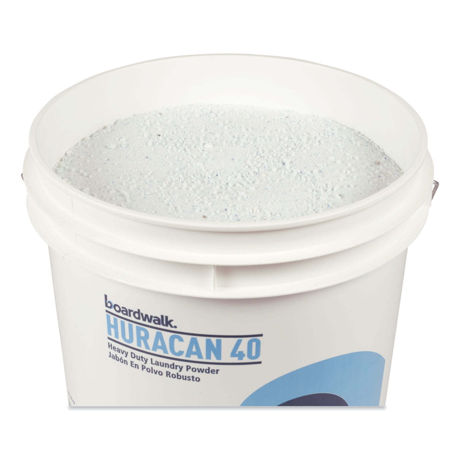 Boardwalk Low Suds Laundry Detergent, Economical, Powder, Fresh Lemon Scent, 40 lb. Pail
