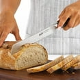 thumbnail image 4 of JoyJolt 8-in Bread Knife High Carbon Steel Kitchen Knife, 4 of 5