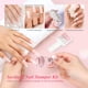 thumbnail image 2 of Kit de manicura francesa SAVILAND, sello de uñas con punta francesa y esmalte en gel, 2 of 7