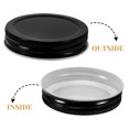 thumbnail image 7 of HEMOTON 8pcs Iron Jar Lids with Tight Sealing for Home Use and Travel 37mm, 7 of 7