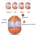 thumbnail image 4 of SMihono Mini Diffuseur d'Huile Aromatique pour Humidificateur Humidifiers for Bedroom, Multiples Options d'Éclairage, Grain de Bois, Humidificateur de Grain de Bois, Grand Réservoir d'Eau, 750 Ml après Dégagement, 4 of 7