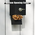 thumbnail image 3 of Commercial Wall Mounted  with Lock, Easy to Clean, Metal Garbage Can Trash Bin for Office, Pub, Factory, Club, Street, Garden, 3 of 7