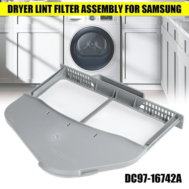 Dryer Screen Lint Filter Assembly with Case Compatible DC9716742A For