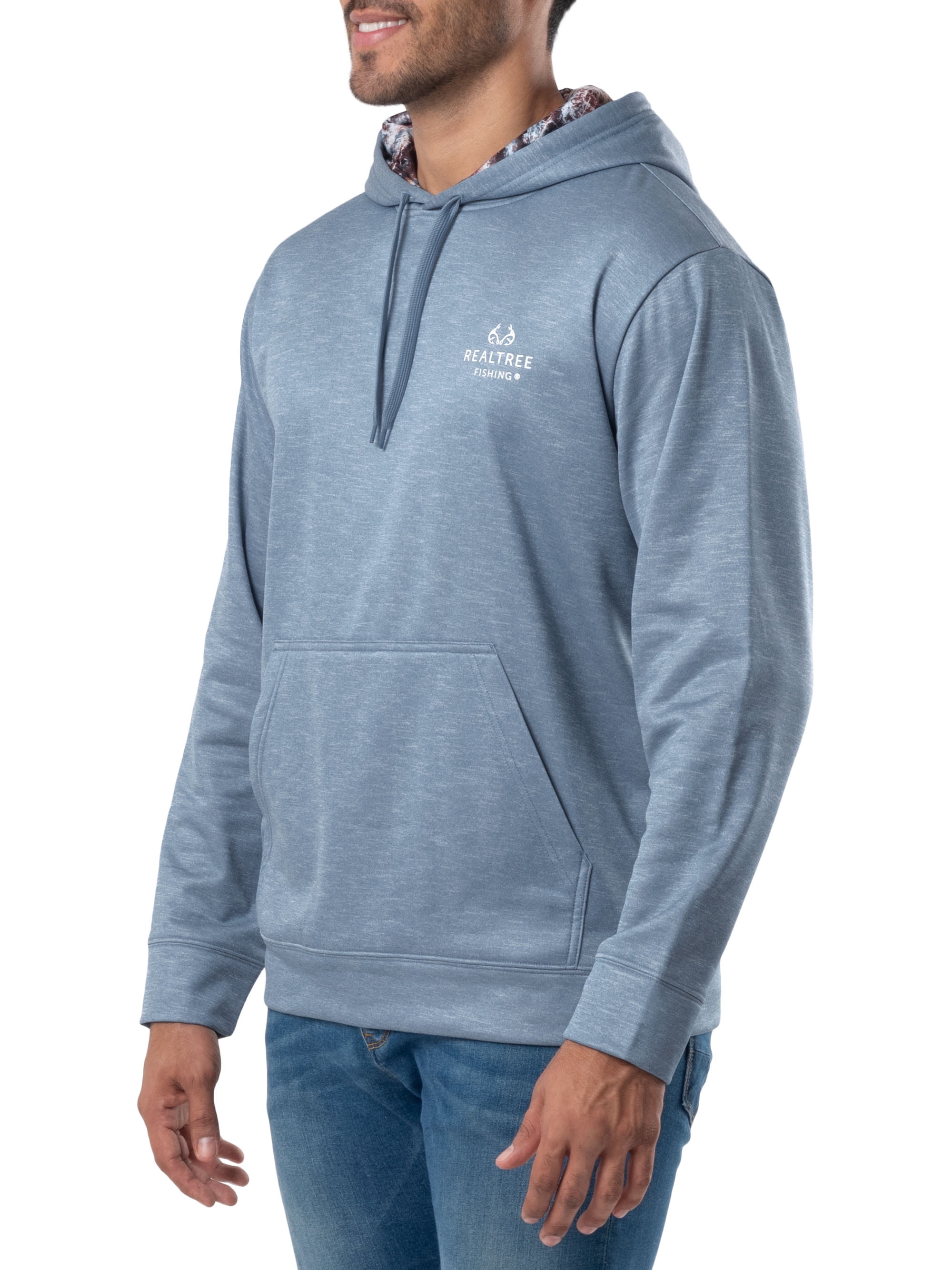 Realtree Fishing Men's Logo Performance Hoodie