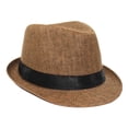 thumbnail image 1 of Sombrero de copa Yinane Sombrero de paja Verano Versátil Portátil con protección solar, 1 of 8