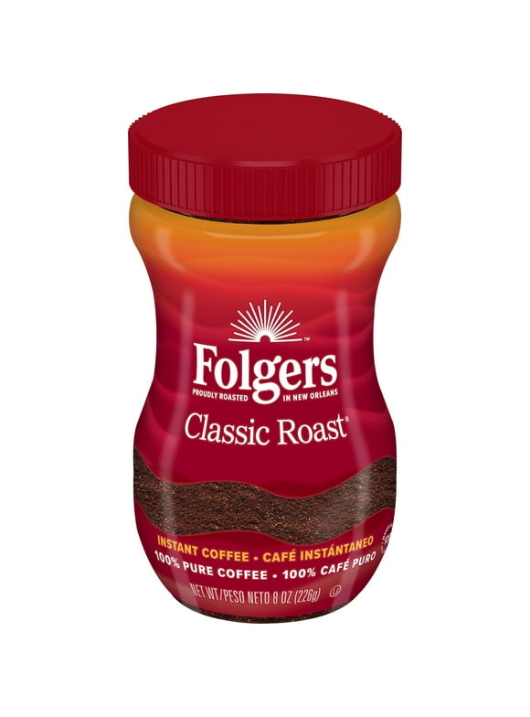 Folgers Instant Coffee in Instant Coffee