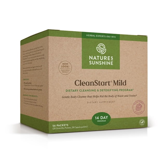 Programa de desintoxicación Nature's Sunshine CleanStart Mild 14 Days