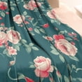 thumbnail image 3 of Pioneer Flower Blanket,Comfortable Soft Flannel Throw Blanket,All Season,Warm Lightweight Blankets for Sofa Bed Couch Living Room Chair,40"x50"(100x130cm), 3 of 4