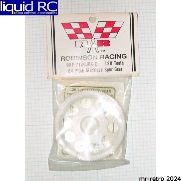 Robinson Racing Products 7120VINTAGE jrx2 120 tooth 64 pitch spur