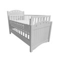 thumbnail image 2 of Cuna Cama De Madera Dany Blanca, 2 of 4