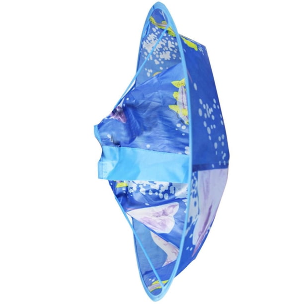 Corte de Pelo Impermeable para Niños, , de Colector de Pelo para Niños, Peluquería, Herramienta para El 2 # Azul Sunnimix Babero del corte del pelo de los cabritos