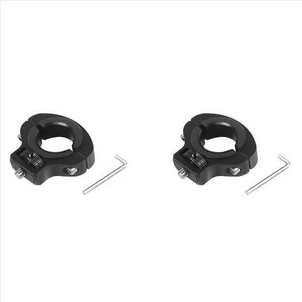 2X Ajustable Anti-Reverse 1/4 Tornillo Abrazadera DiáMetro de Refuerzo Lateral Montar FotografíA Soporte de FijacióN de Bicicleta,A