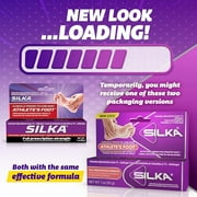 Silka Athletes Foot, Prescription Strength, Antifungal Cream, 1 oz (2 Pack)